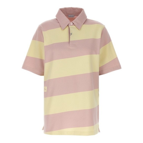 Burberry Logo Striped Polo Shirt - NWT - Picture 1 of 4
